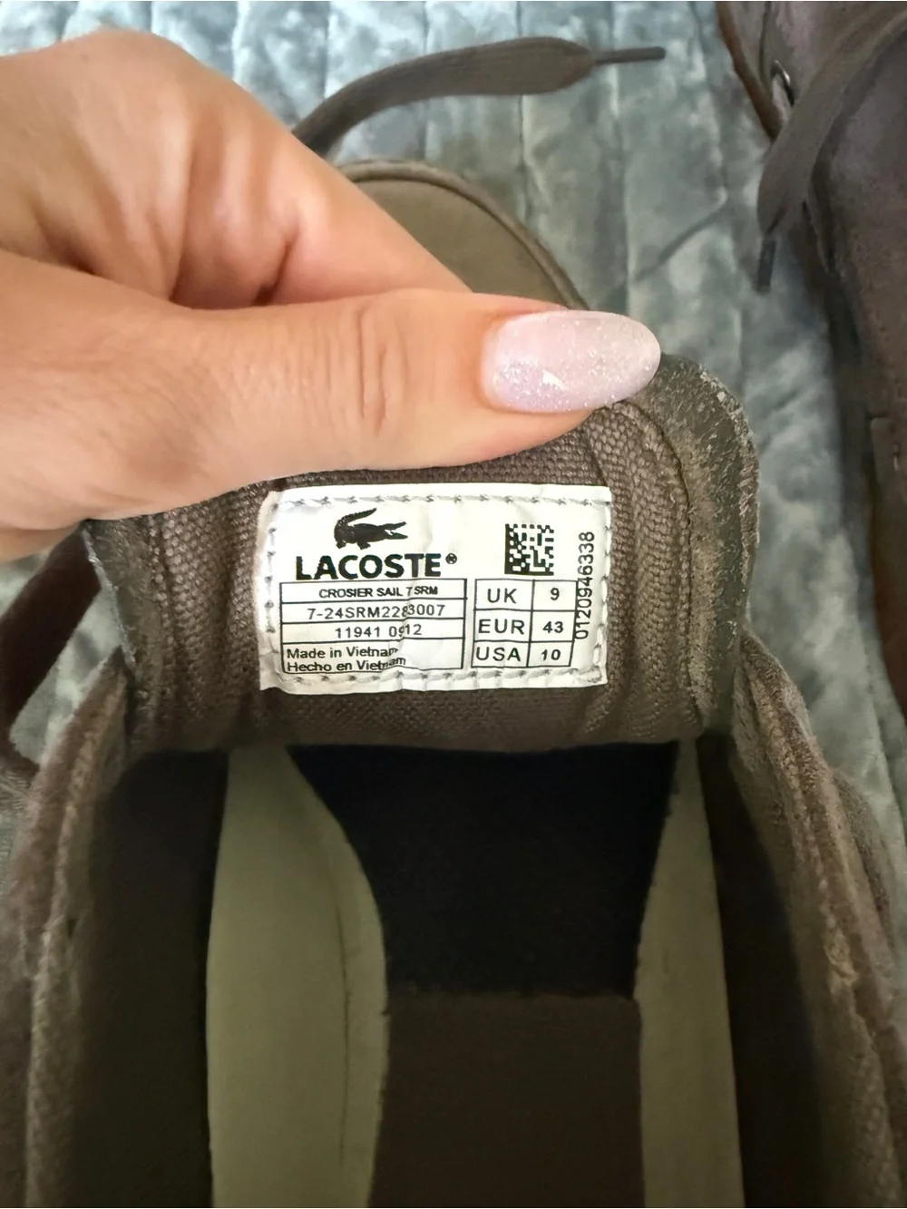 Lacoste classic boat
